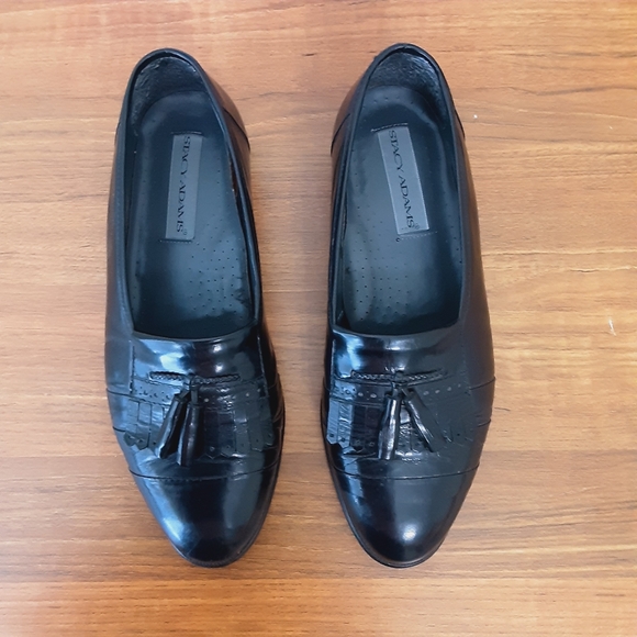 STACY ADAMS MEN'S DRESS LOAFERS - Picture 1 of 10